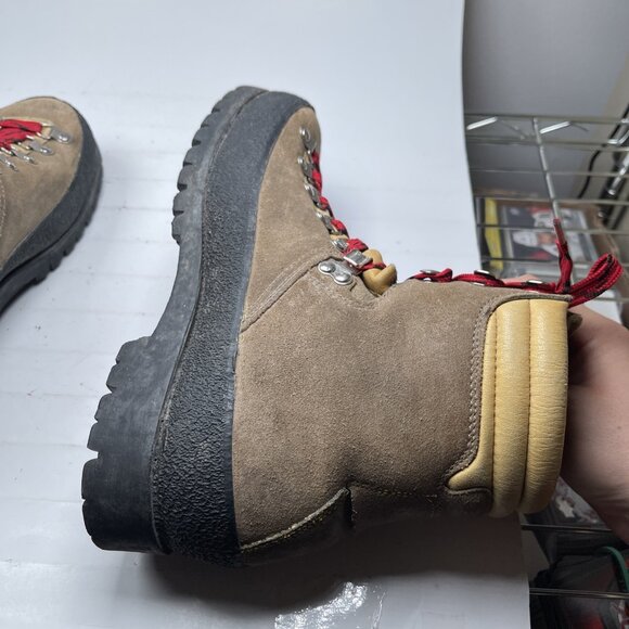 VTG Leather LOWA Mountaineering Hiking Boots Germany Made Women Size 7 US Read* - Picture 13 of 16